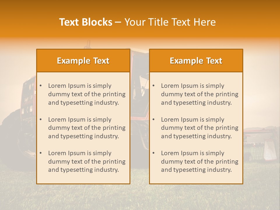 Plain Landscape Countryside PowerPoint Template