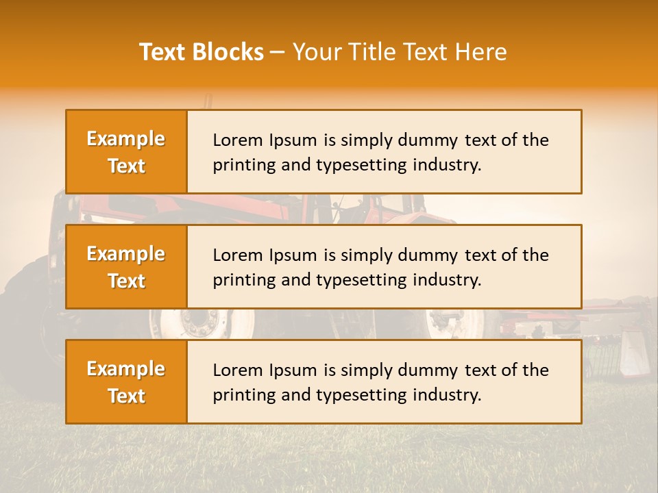Plain Landscape Countryside PowerPoint Template