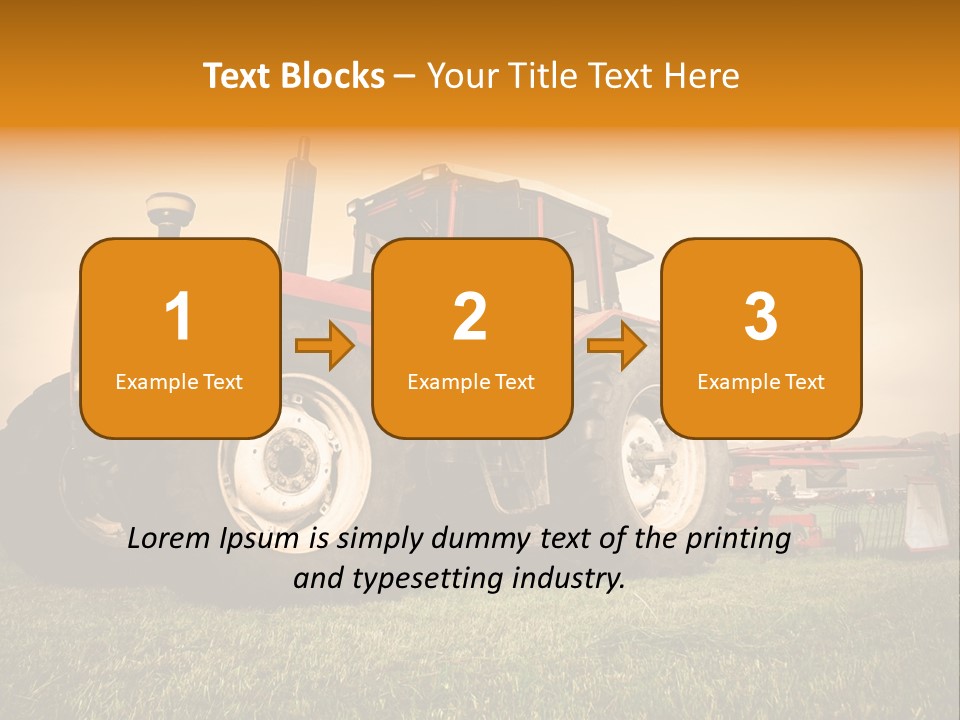 Plain Landscape Countryside PowerPoint Template