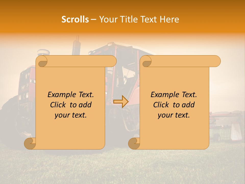 Plain Landscape Countryside PowerPoint Template