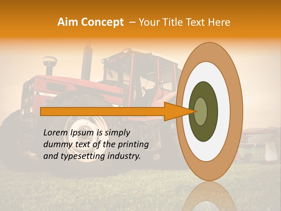 Plain Landscape Countryside PowerPoint Template