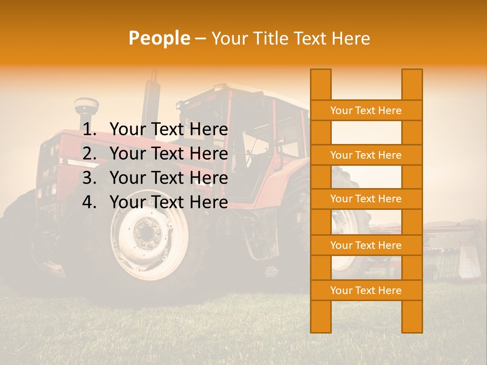 Plain Landscape Countryside PowerPoint Template