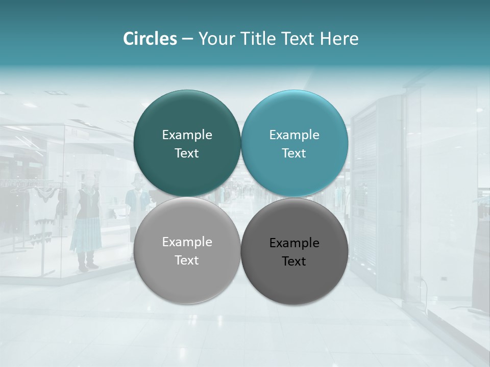 Transparent Business Store PowerPoint Template