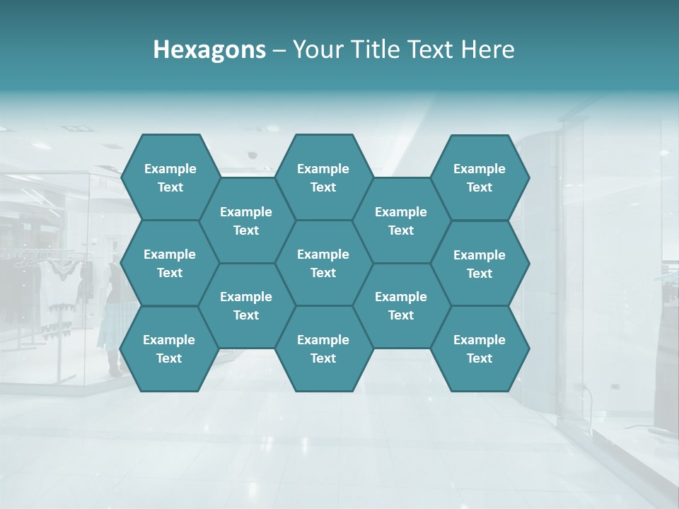 Transparent Business Store PowerPoint Template