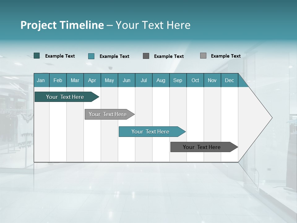 Transparent Business Store PowerPoint Template