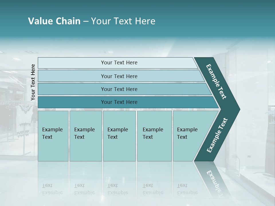 Transparent Business Store PowerPoint Template