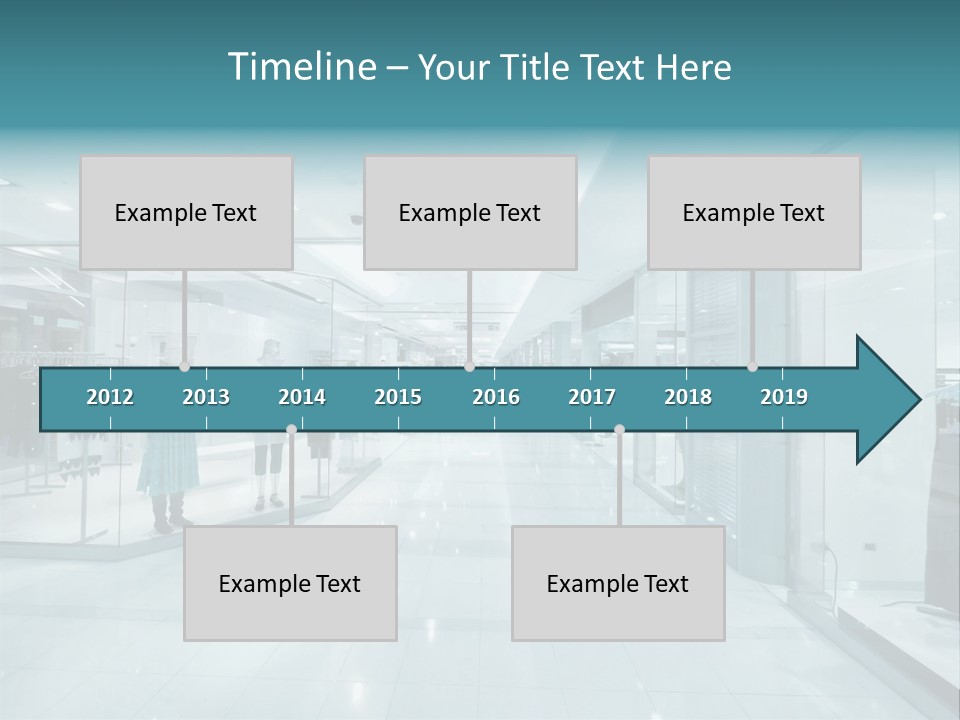 Transparent Business Store PowerPoint Template