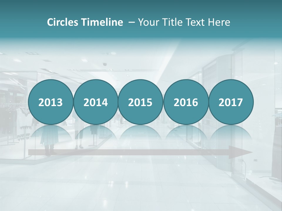 Transparent Business Store PowerPoint Template