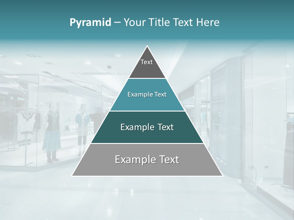 Transparent Business Store PowerPoint Template