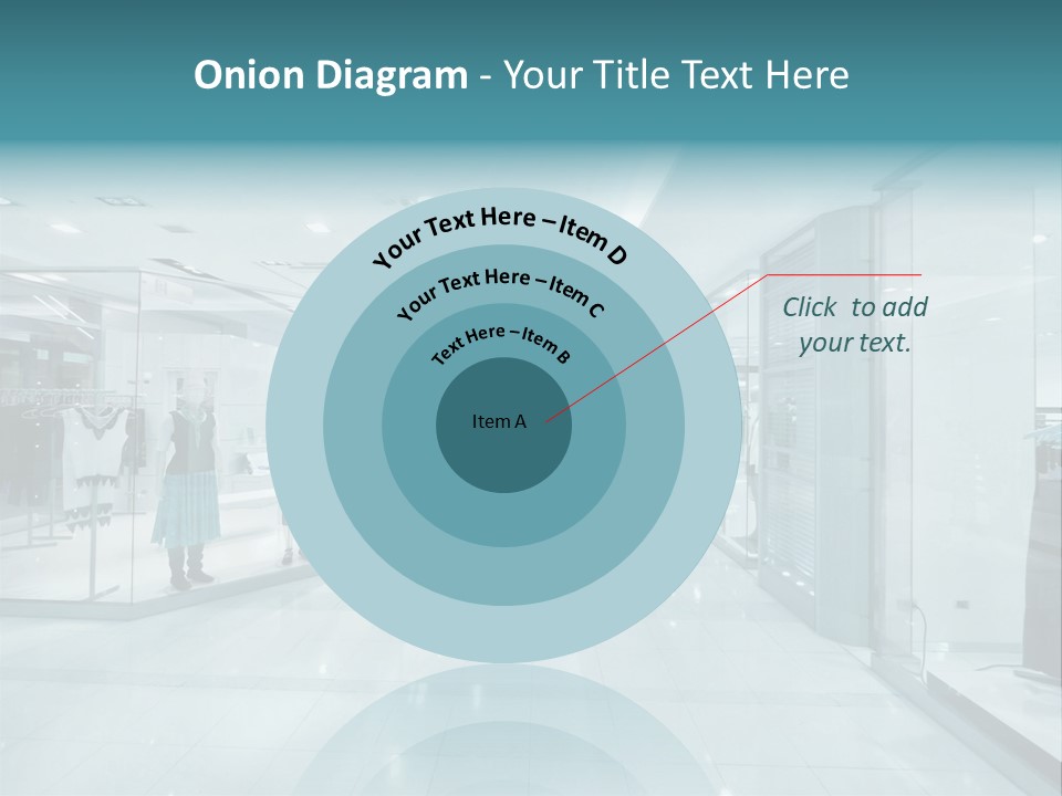 Transparent Business Store PowerPoint Template