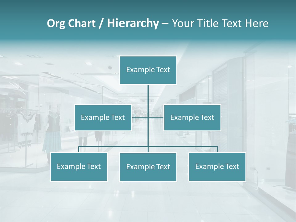 Transparent Business Store PowerPoint Template