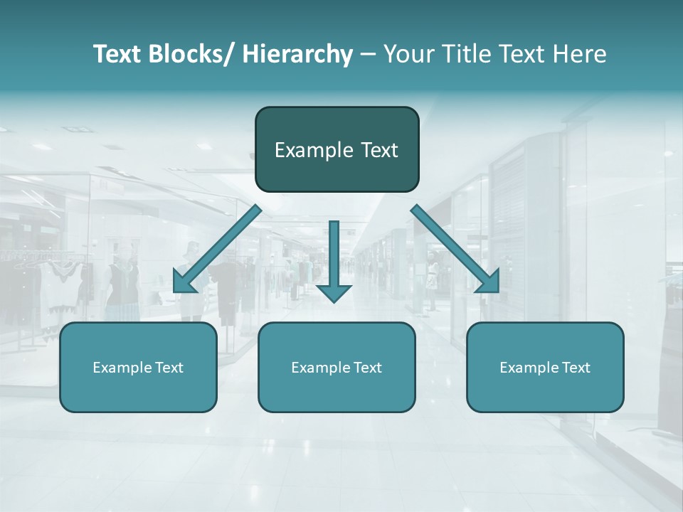 Transparent Business Store PowerPoint Template