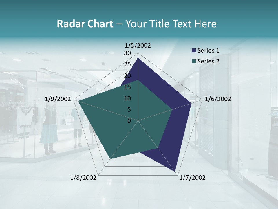 Transparent Business Store PowerPoint Template