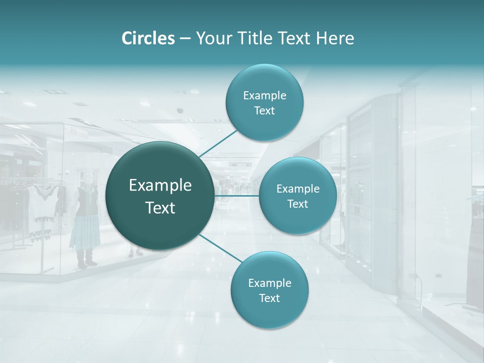 Transparent Business Store PowerPoint Template
