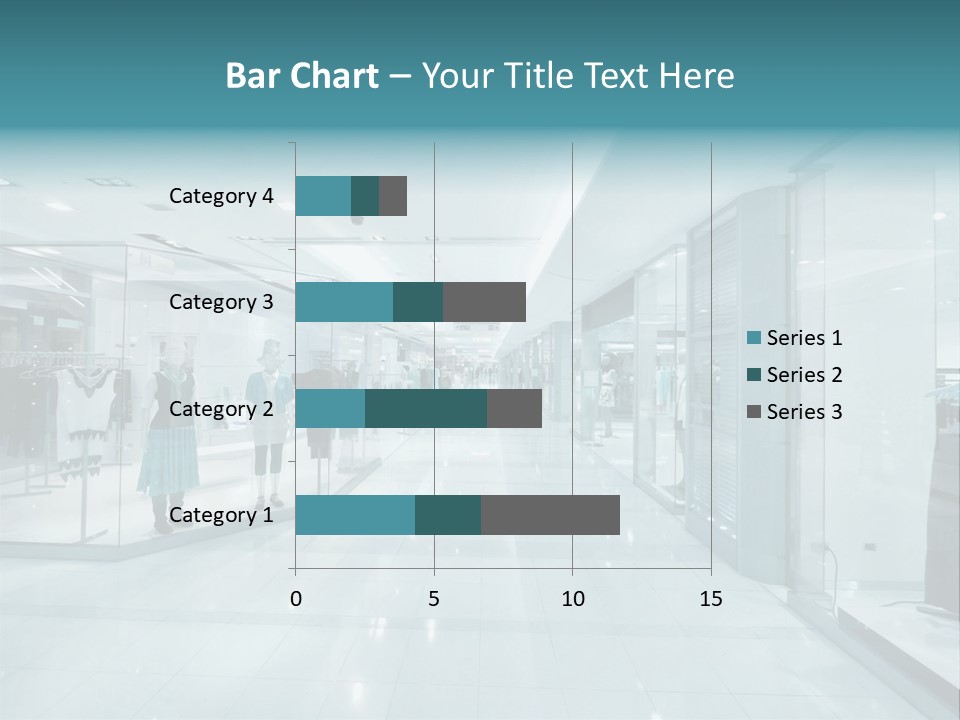Transparent Business Store PowerPoint Template