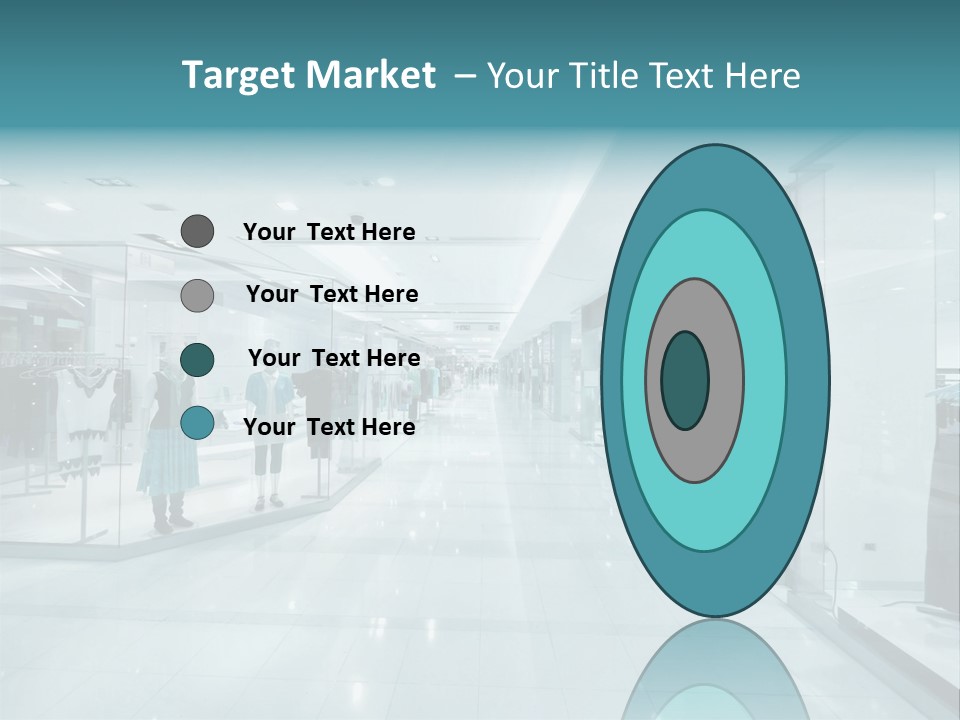 Transparent Business Store PowerPoint Template