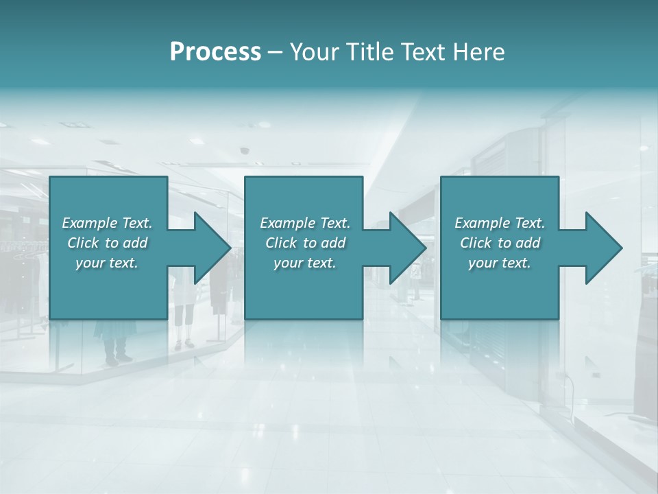 Transparent Business Store PowerPoint Template