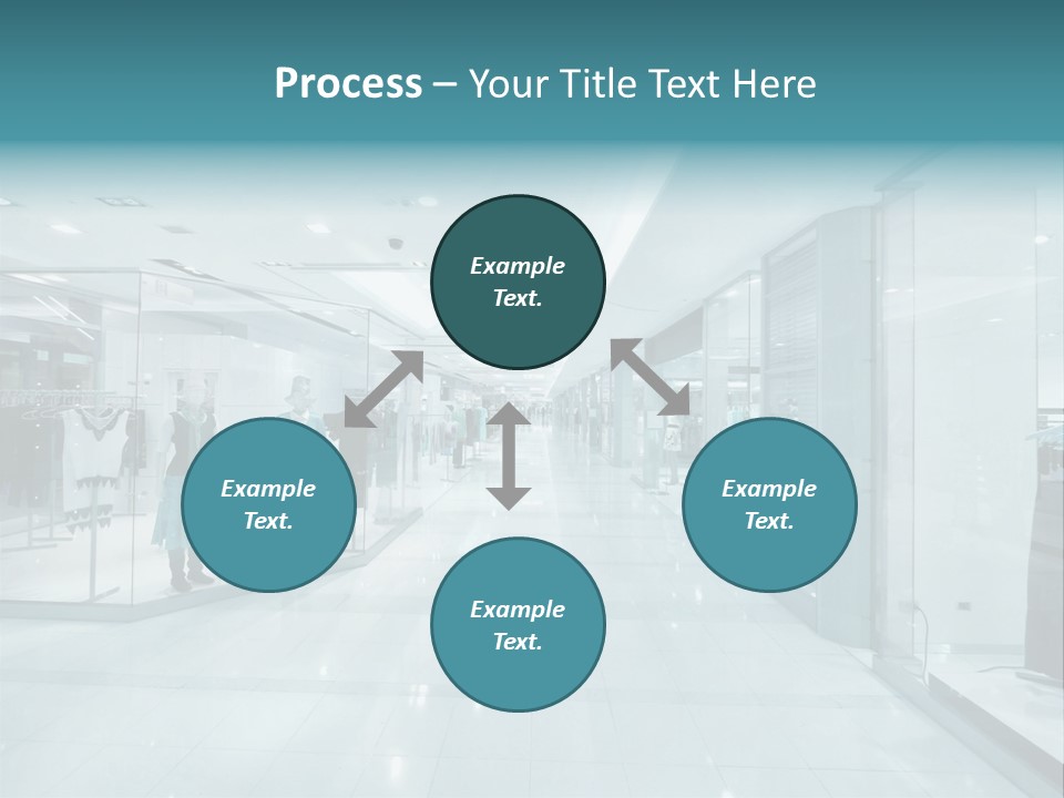 Transparent Business Store PowerPoint Template