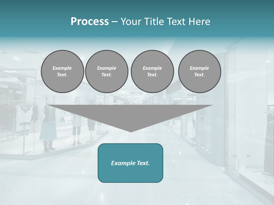 Transparent Business Store PowerPoint Template