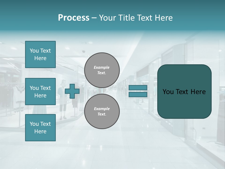Transparent Business Store PowerPoint Template