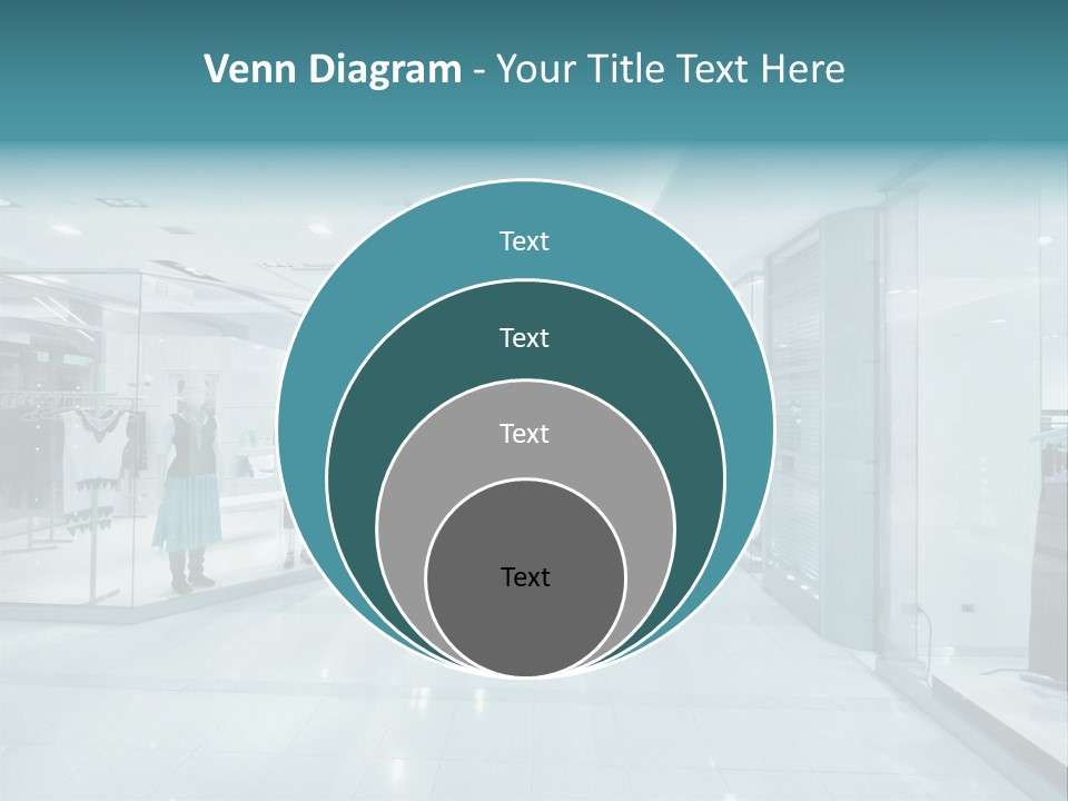 Transparent Business Store PowerPoint Template