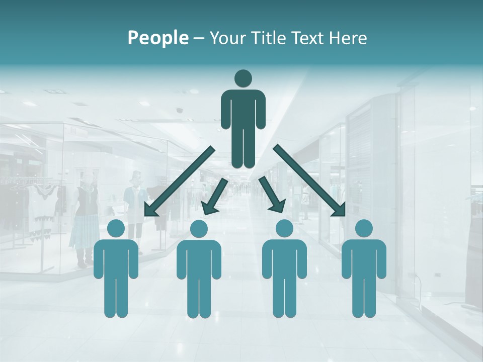 Transparent Business Store PowerPoint Template