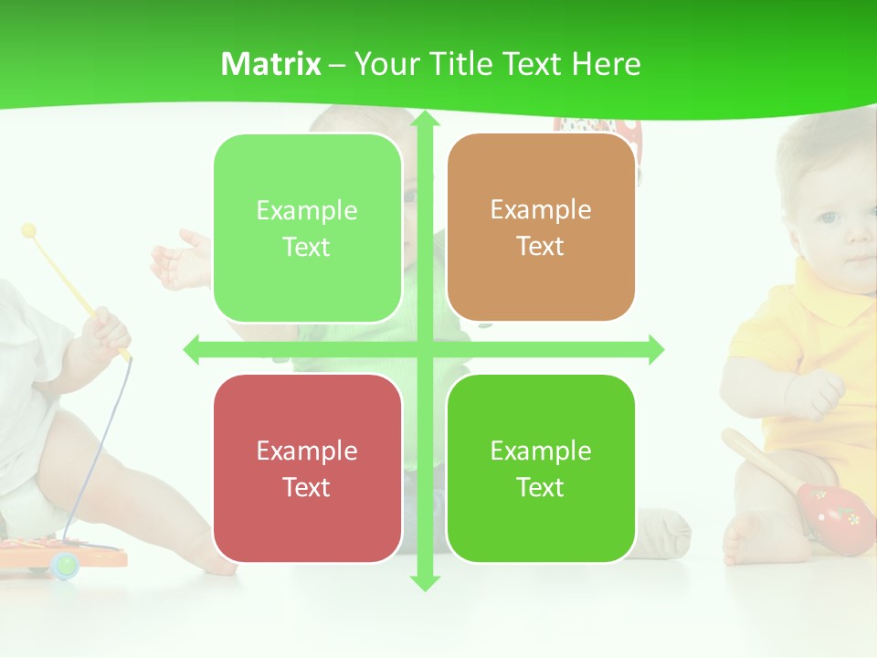 Crawling Beauty Expression PowerPoint Template
