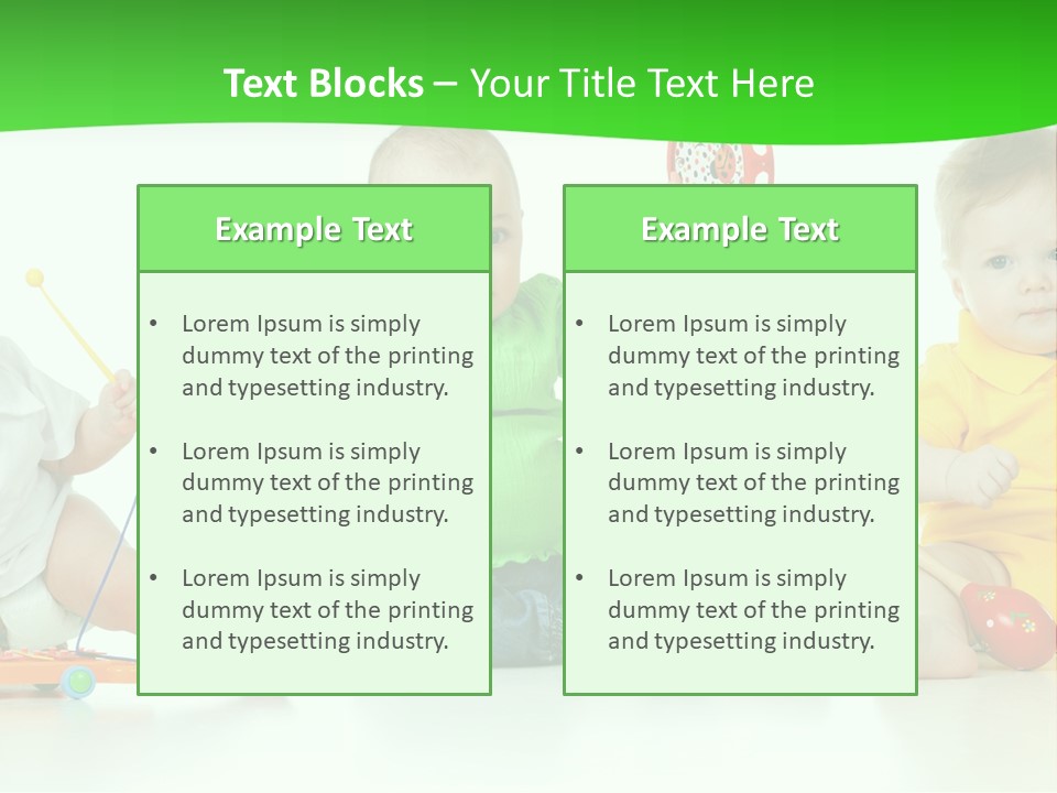 Crawling Beauty Expression PowerPoint Template