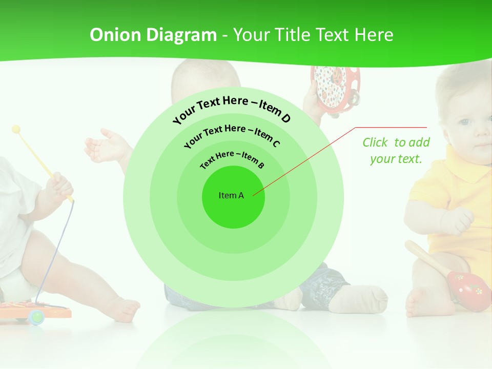 Crawling Beauty Expression PowerPoint Template