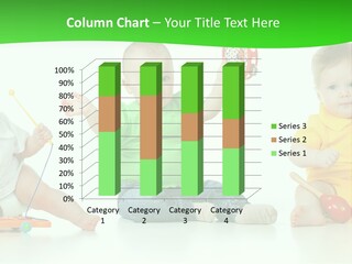 Crawling Beauty Expression PowerPoint Template