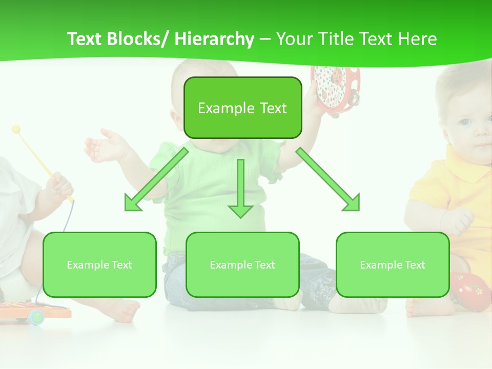 Crawling Beauty Expression PowerPoint Template