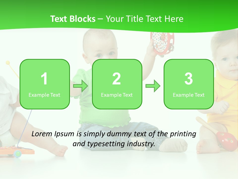 Crawling Beauty Expression PowerPoint Template