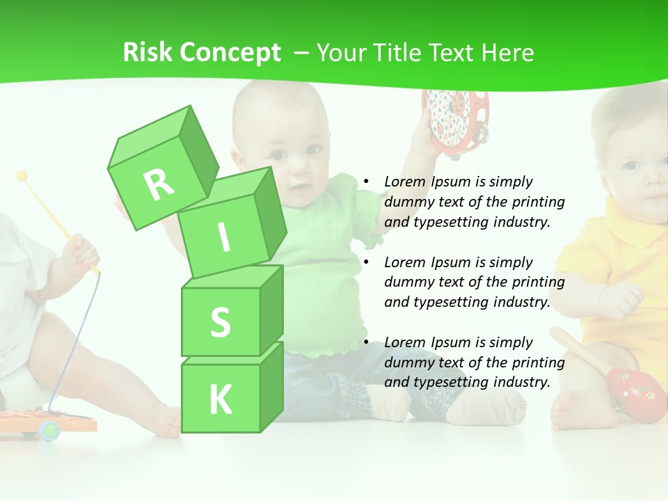 Crawling Beauty Expression PowerPoint Template