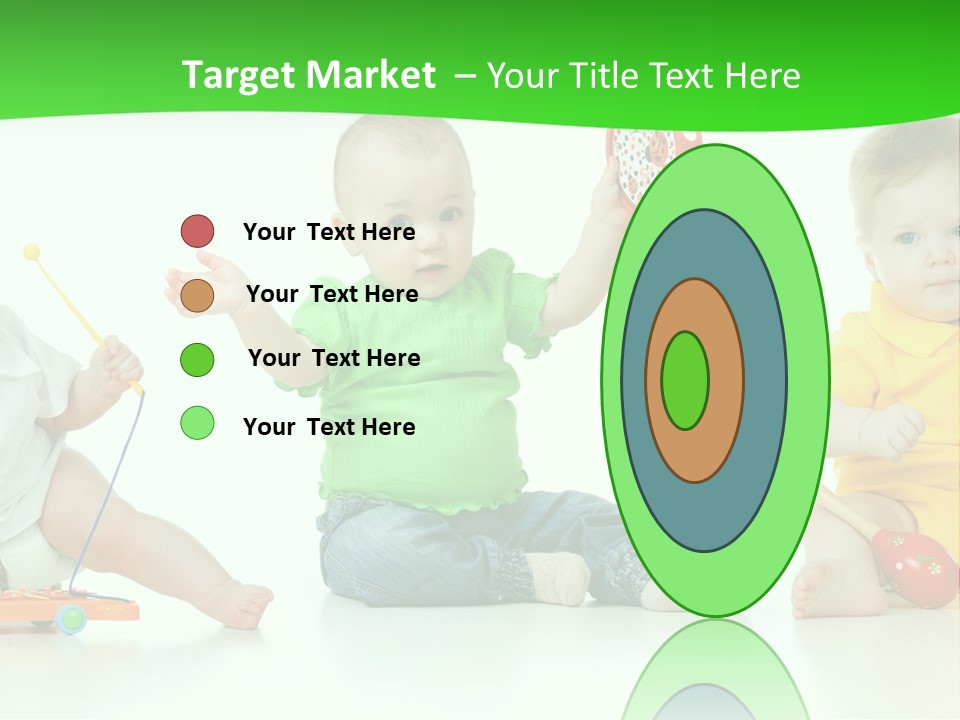 Crawling Beauty Expression PowerPoint Template