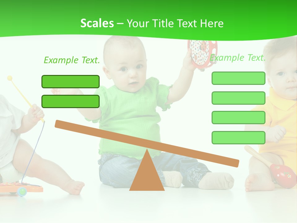 Crawling Beauty Expression PowerPoint Template