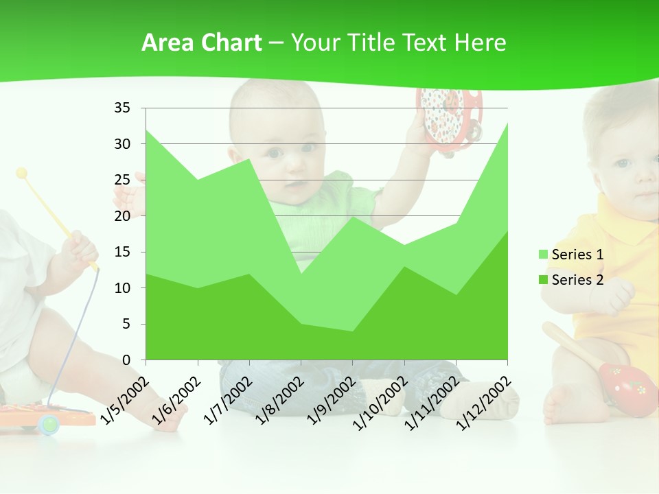 Crawling Beauty Expression PowerPoint Template