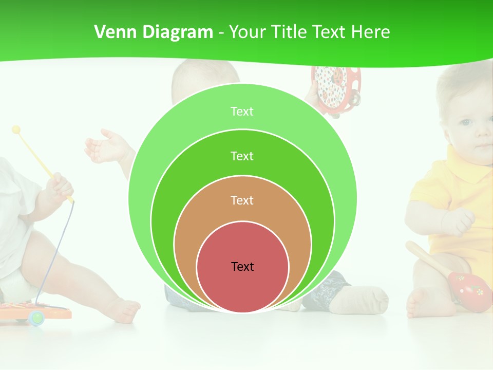 Crawling Beauty Expression PowerPoint Template