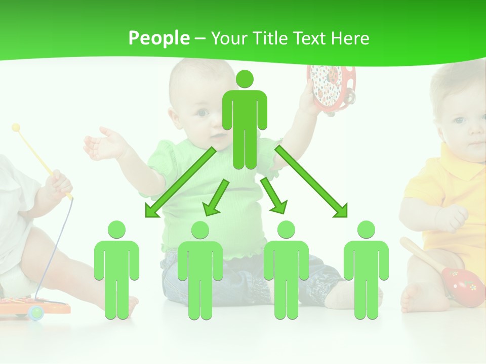 Crawling Beauty Expression PowerPoint Template