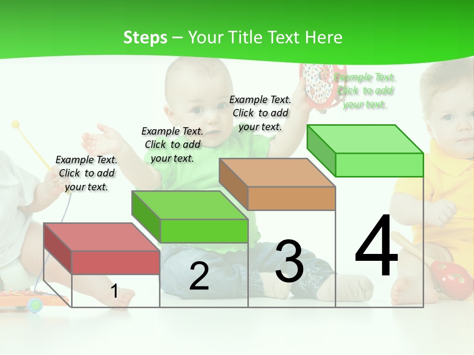 Crawling Beauty Expression PowerPoint Template
