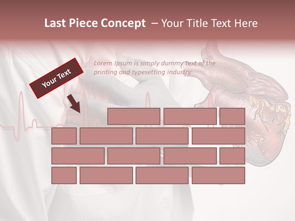 Business Breathing Angina PowerPoint Template