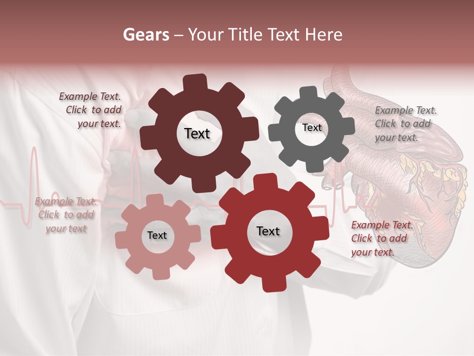 Business Breathing Angina PowerPoint Template