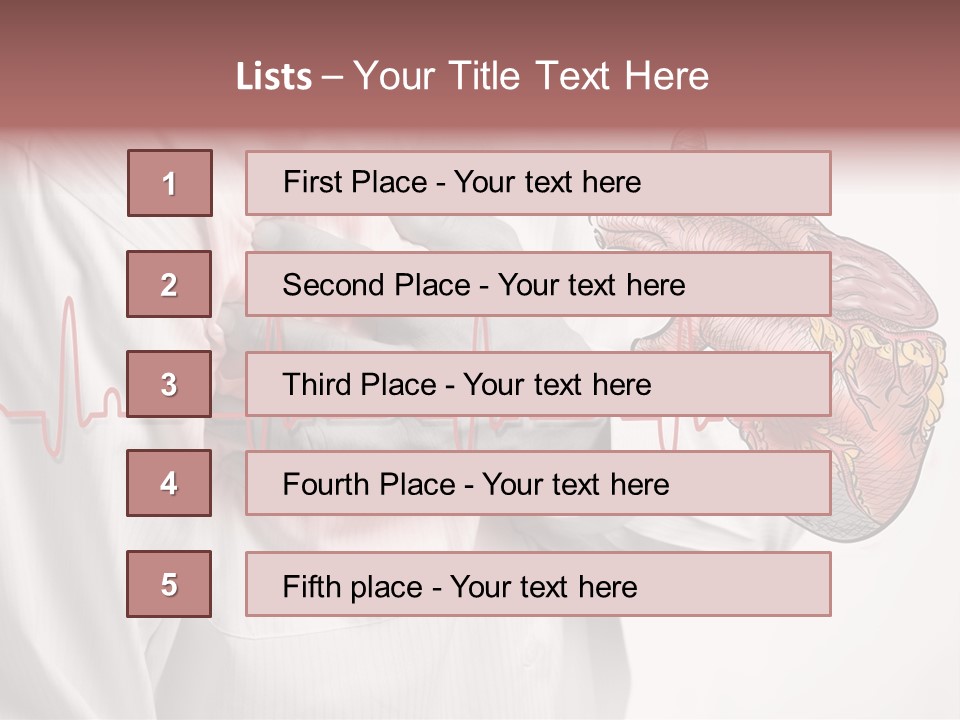 Business Breathing Angina PowerPoint Template