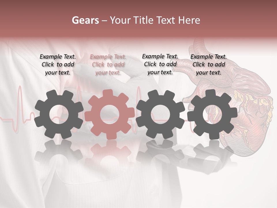 Business Breathing Angina PowerPoint Template