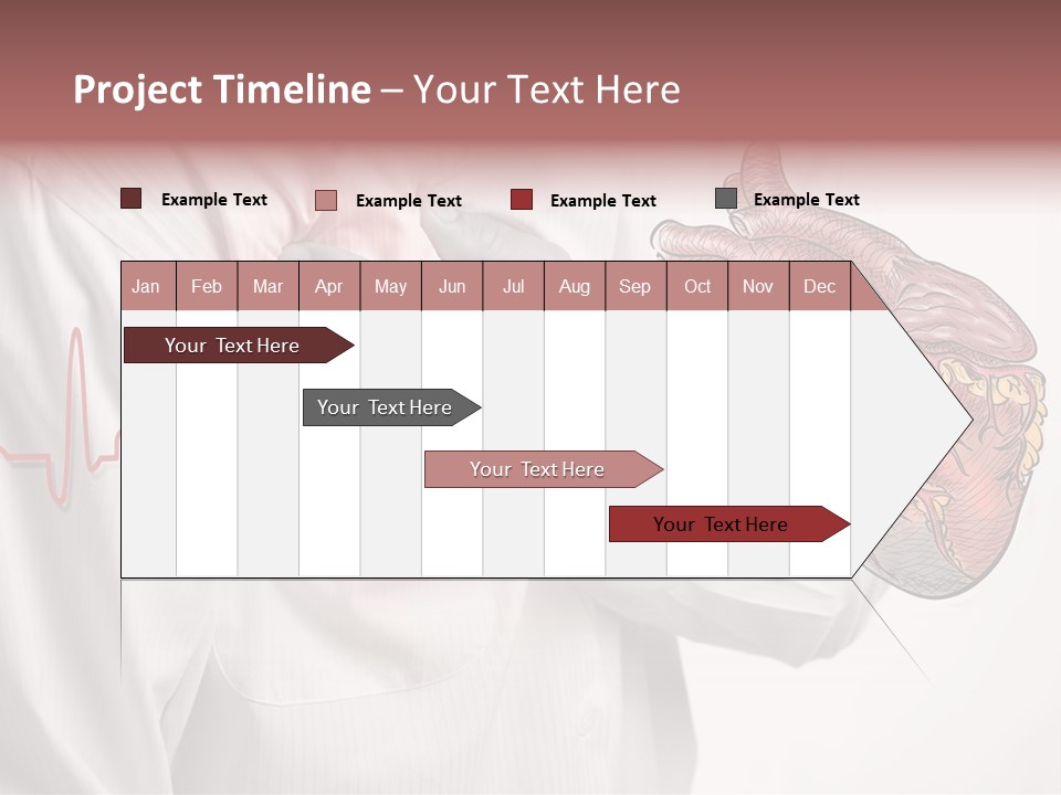 Business Breathing Angina PowerPoint Template