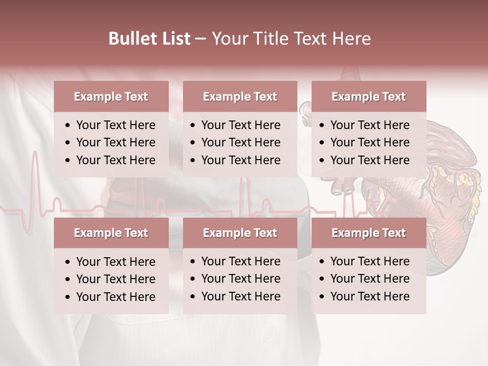Business Breathing Angina PowerPoint Template