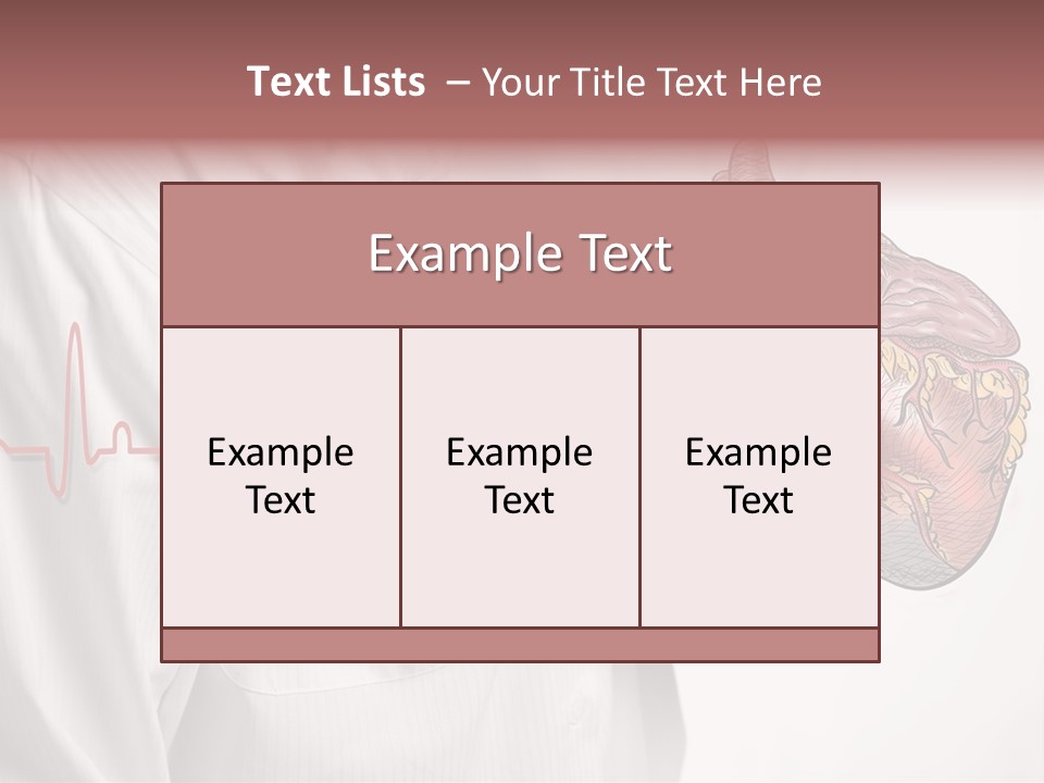 Business Breathing Angina PowerPoint Template