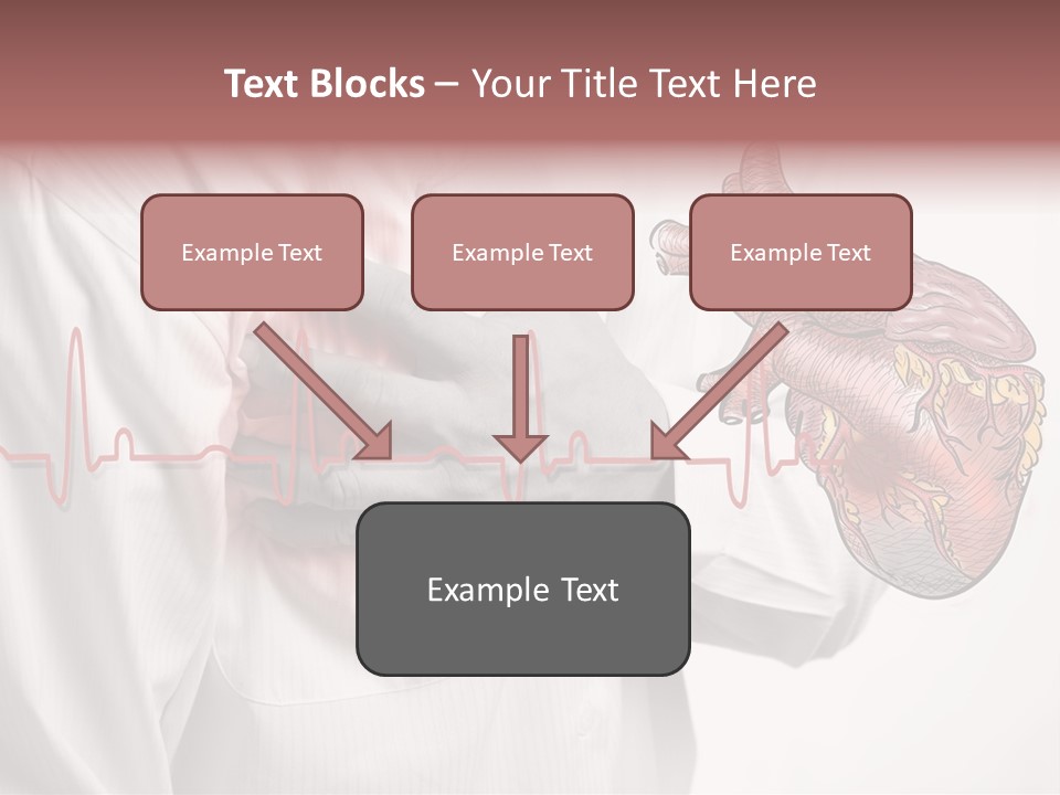 Business Breathing Angina PowerPoint Template