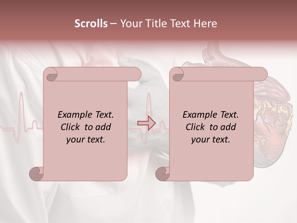 Business Breathing Angina PowerPoint Template