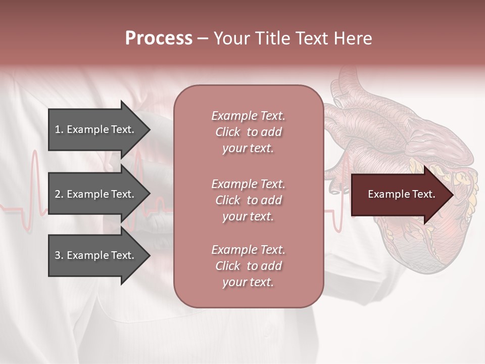 Business Breathing Angina PowerPoint Template