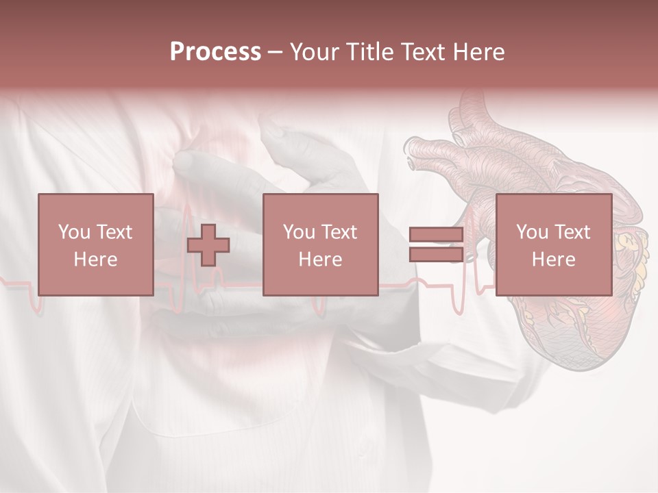 Business Breathing Angina PowerPoint Template